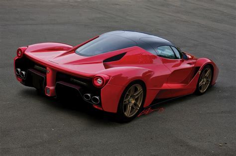 New Ferrari Enzo Successor Rendering Autoevolution