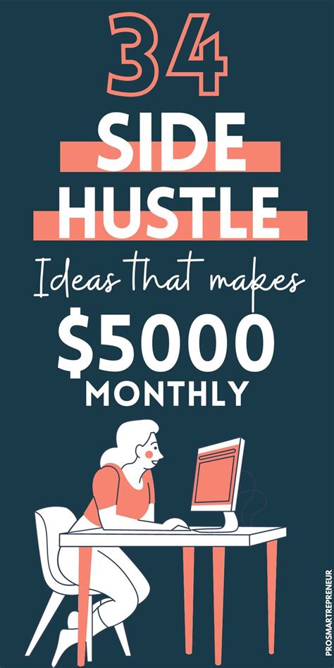 49 Best Side Hustle Ideas To Make 5000 Per Month Side Hustle Make