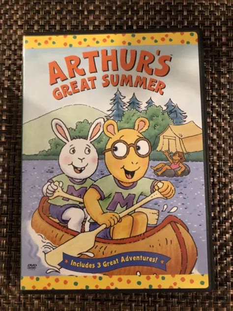 Rare Pbs Kids Cartoon Show Arthur Dvd Arthurs Great Summer Oop Usa