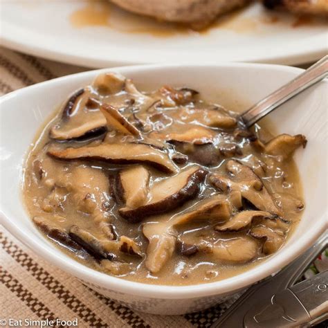 The Best Mushroom Gravy Recipe Eat Simple Food