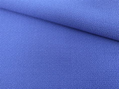 Italian Wool Double Crepe In Periwinkle Bandj Fabrics