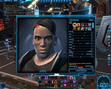 Star Wars The Old Republic New Hairstyles Clipping