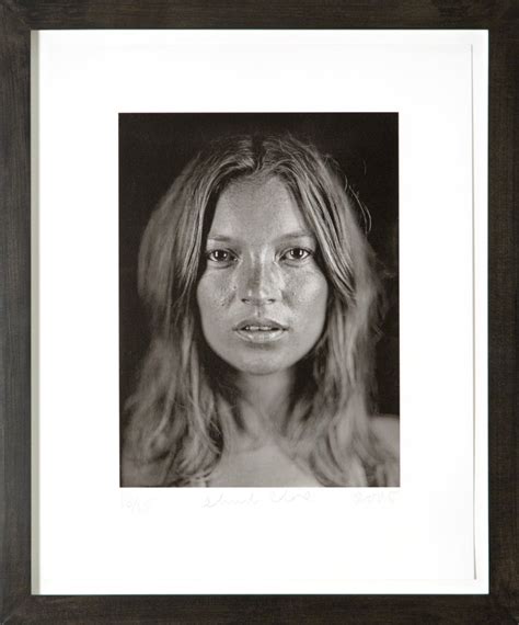 Chuck Close Kate Moss Photograph At 1stdibs