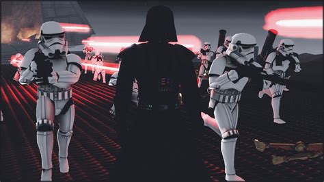 Imperial Invasion Of Mustafar Star Wars Galaxy At War Mod Gameplay