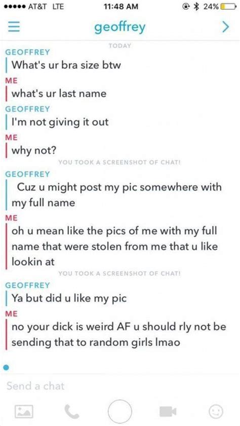 Guy Sends His Unsolicited Nudes To A Girl And Gets Owned Hard 6 Pics
