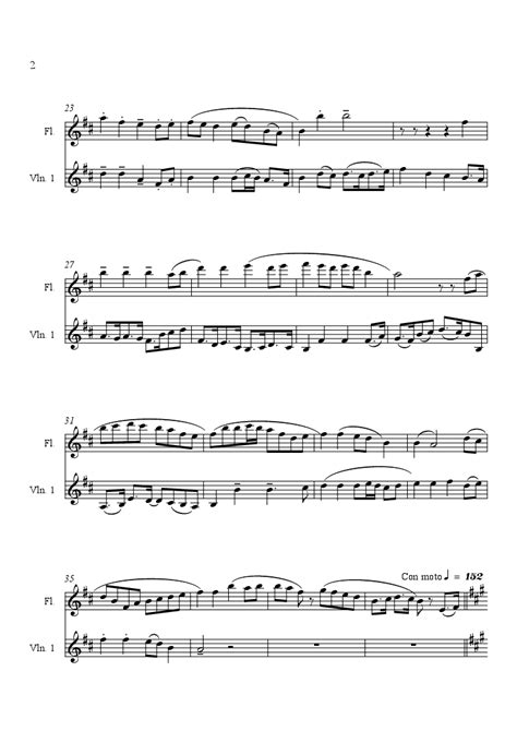 Celtic Duet No3 For Violin And Flute Download Sheet Music Pdf File