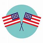 Flag Usa Icon Round Icons Flags Svg