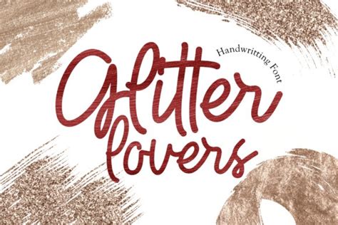 Glitter Lovers Monoline Font Dafont Free