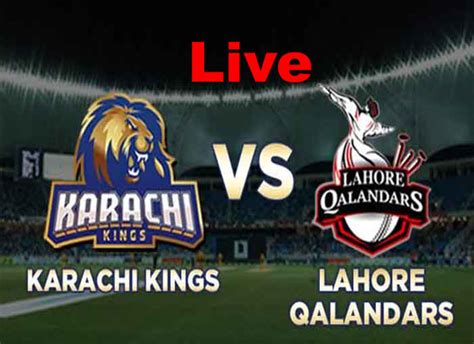 Today Cricket Match Lq Vs Kk Psl Final Live 2020