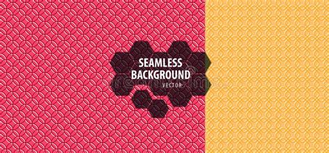 Set Of Seamless Patterns Abstract Geometric Background Vector Stock