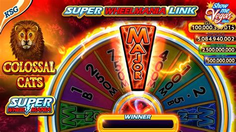 Play Super Wheelmania Link Colossal Cats At Show Me Vegas Slots Youtube