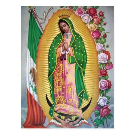 Sintético 92 Foto Imagenes De La Virgen De Guadalupe Con La Bandera
