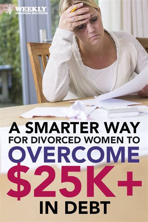 Has Divorce Left You Struggling With Too Much Debt Theres A Smarter