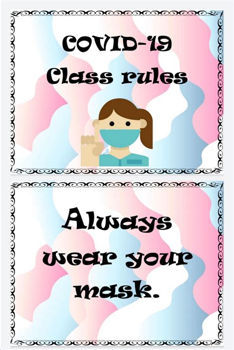 Covid 19 Class Rules Teacha