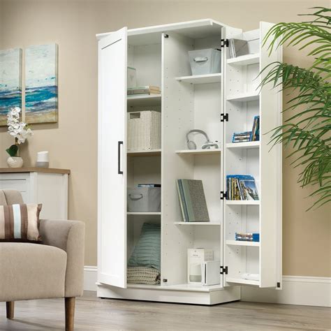 When you buy sauder sauder palladia lateral file cabinet in cherry or any home office product if you have questions about sauder or any other filing cabinets for sale, our customer service team is. Sauder Homeplus Pantry Storage Cabinet in 2020 | Pantry ...