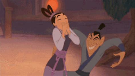 As mulan bathed and sang in complete serenity, shan yu made it to the edge to the bamboo, which was right behind the princess. Disney Mulan GIFs - Find & Share on GIPHY