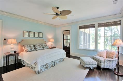 A Transitional Home With A Modern Airy Feel Fusion Bedroom