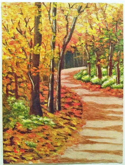 Autumn Path By Linda Maula Great Job On The The Fall Colors And Trees