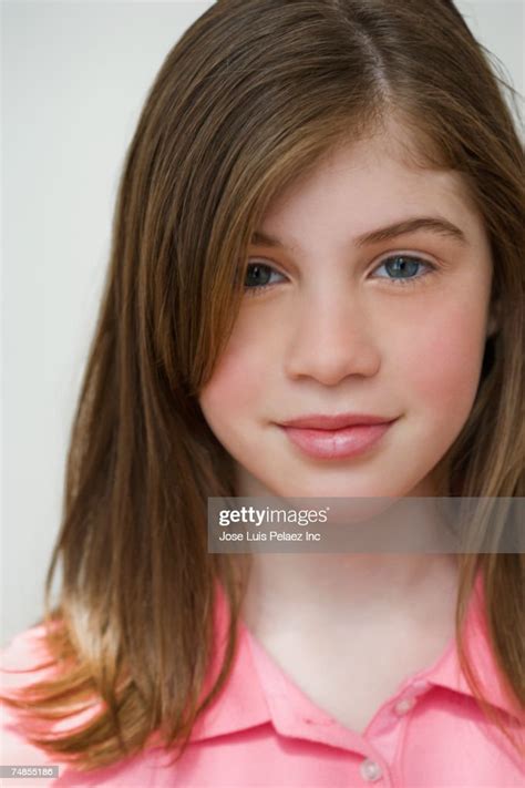 Close Up Of Irish Girl Smiling High Res Stock Photo Getty Images