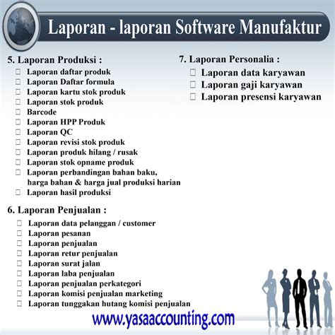 Software Manufaktur Software Akuntansi Untuk Manufaktur Pabrik