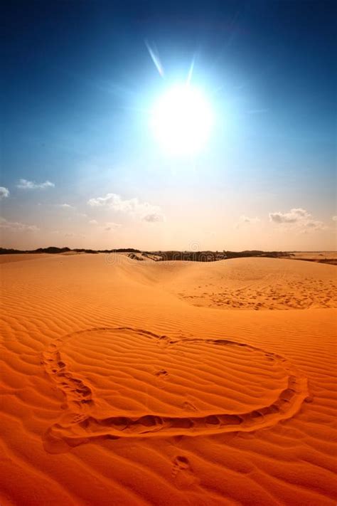 I Love Desert Stock Photo Image Of Natural Idea Sand 8175242