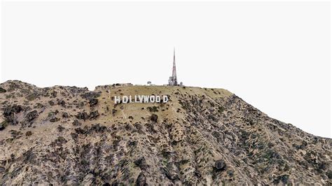 Hollywood Sign 3d Model By Sensiet Asensio 552c456 Sketchfab