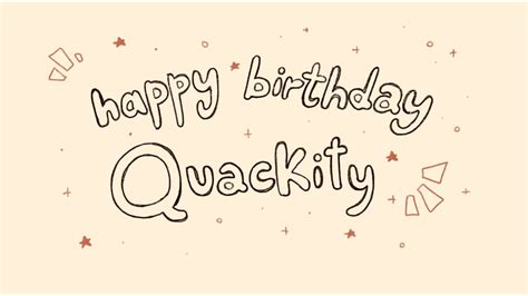 Quackity Bday Art Collab Happy Birthday Quackity Youtube
