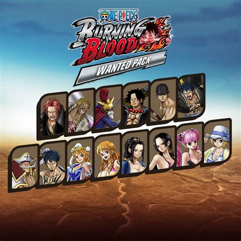 One Piece Burning Blood Wanted Pack