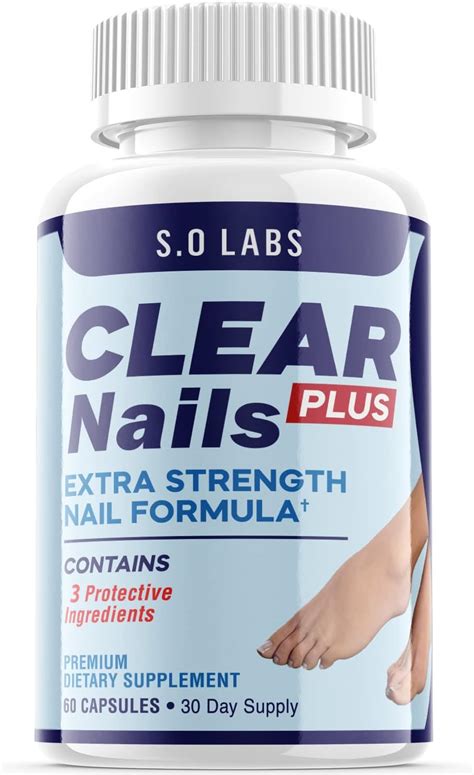 Clear Nails Plus Probiotic Pills 60 Capsules 1 Month