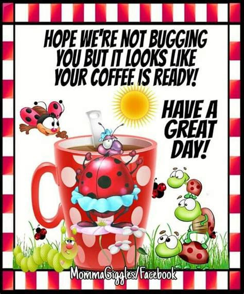 Pin By Brenda Guffey On Funny Things Have A Great Day Mugs Ladybug