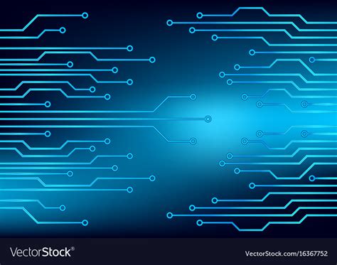 Electrical Circuit Eps 10 Royalty Free Vector Image