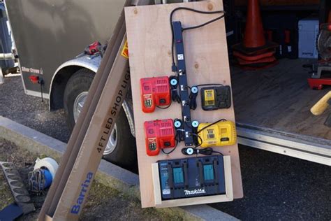 Adding A Charging Station To My Tool Trailer Charging Station
