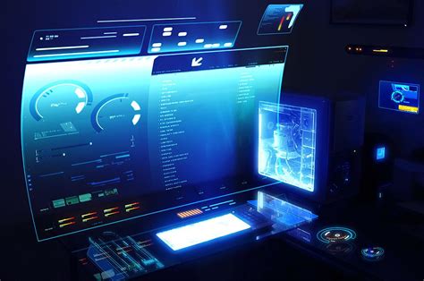 Computer equipment are in stock at digikey. workspace by z-design on deviantART | Futuristic ...