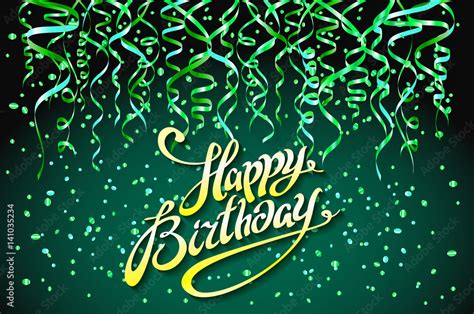 92 Background Happy Birthday Green Myweb