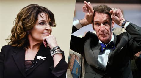 Sarah Palin Claims Bill Nye Knows As Much About Science As She Does