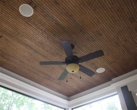 Stained Beadboard Ceiling Houzz