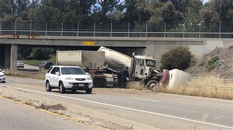 Truck Crash Blocks Portion Of Hwy 101 In Arroyo Grande