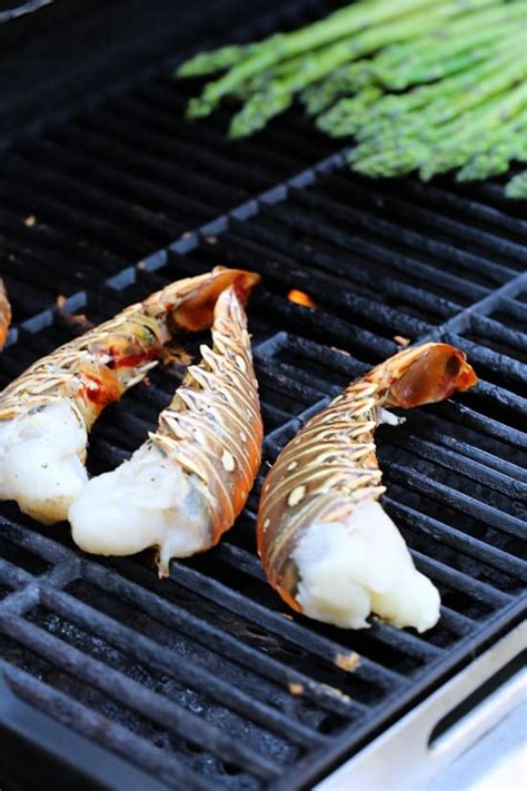 grilled lobster tails with herb garlic butter skinnytaste