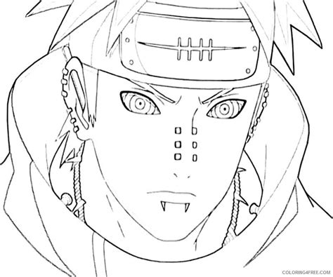 Use these images to quickly print coloring pages. naruto coloring pages pain Coloring4free - Coloring4Free.com
