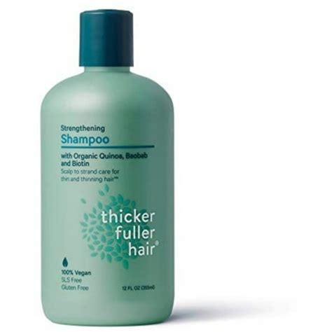 Thicker Fuller Hair Strengthing Shampoo 12oz
