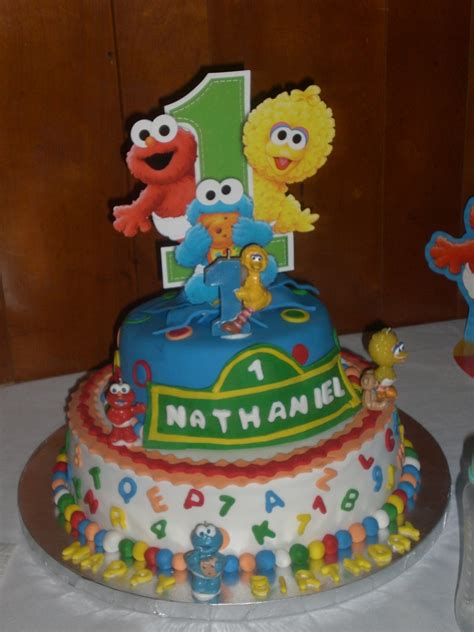 Baby Sesame Street Cake