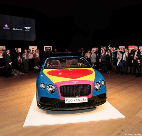 Bespoke Bentley By Blake For Charity Unveiled If Its Hip Its Here