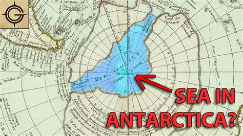 This Old Map Shows An Inland Sea In Antarctica Terra Australis Pt 5