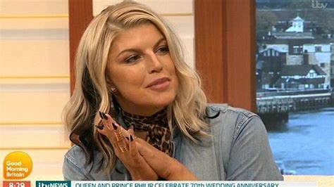 Fergie And Piers Morgan Flirt On Good Morning Britain Piers Morgan Good Morning Britain