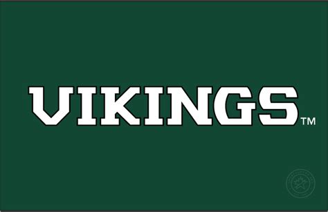 Portland State Vikings Logo Wordmark Logo Ncaa Division I N R