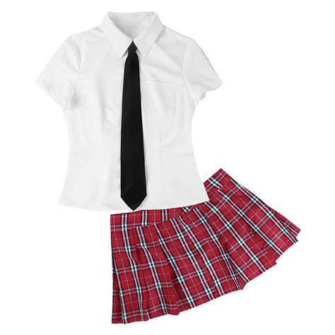 Women Sexy Cosplay Costume Halloween School Girl Costumes Uniform Suit