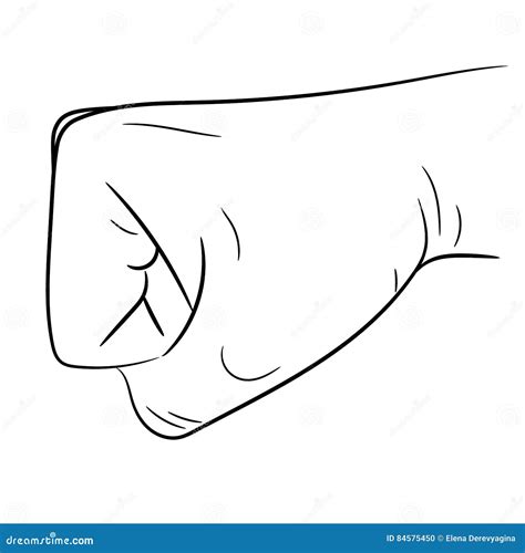 Clenched Fist Drawing Side View How To Draw Fists Side View Clenched