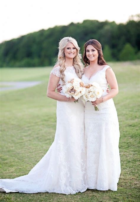Louisiana Rustic Diy Wedding Two Brides Equally Wed Modern Lgbtq