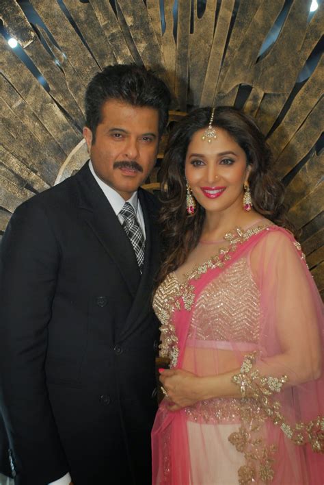 Anil Kapoor With Madhuri Dixit At Jhalak Dikhla Jaa Season 7 Stills