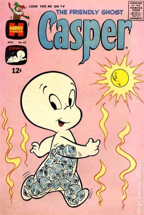 Casper The Friendly Ghost 63 Vg 1963 Stock Image Low Grade Ebay